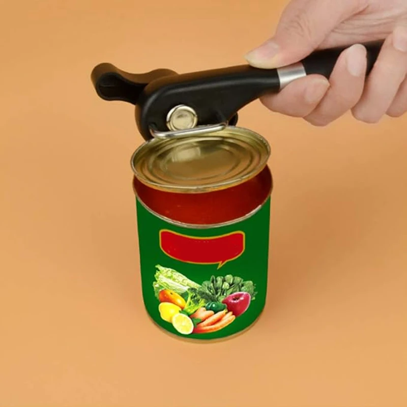 1 шт., открывалка для бутылок, ручной безопасный консервный нож с гладкой кромкой, черный кухонный нож из нержавеющей стали пищевого класса
1 шт., открывалка для бутылок, ручной безопасный консервный нож с гладкой кромкой, черный кухонный нож из нержавеющей стали пищевого класса