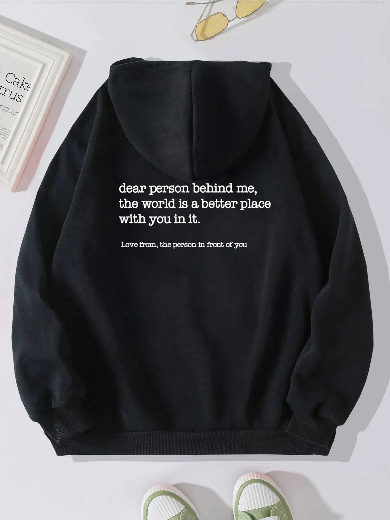 Dear Person Behind Me Hoodie With Kangaroo Pocket Pullover Vintage Aesthetic Hoodie with Words on Back Unisex Trendy Hoodies
Dear Person Behind Me Hoodie With Kangaroo Pocket Pullover Vintage Aesthetic Hoodie with Words on Back Unisex Trendy Hoodies