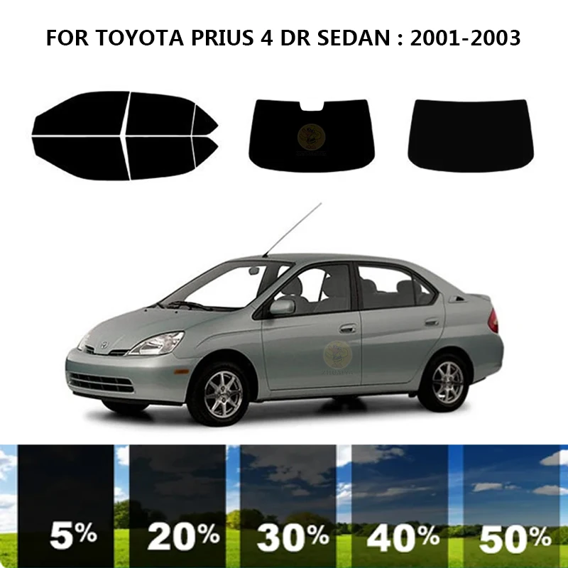 Precut nanoceramics car UV Window Tint Kit Automotive Window Film For TOYOTA PRIUS 4 DR SEDAN 2001-2003
Precut nanoceramics car UV Window Tint Kit Automotive Window Film For TOYOTA PRIUS 4 DR SEDAN 2001-2003