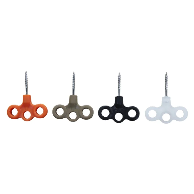 3pcs Hiking Camping Ground Pin Tent Nail Luminous Pegs Screw Spike Hook Rope Buckle Travel Outdoor Equipment Accessories
3pcs Hiking Camping Ground Pin Tent Nail Luminous Pegs Screw Spike Hook Rope Buckle Travel Outdoor Equipment Accessories