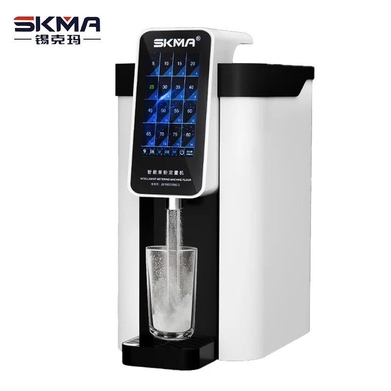 SKMA High-end Fruit Powder Machine Capacity 3kg Bubble Milk Tea Equipment Automatic Fruit Powder Quantitative Machine
SKMA High-end Fruit Powder Machine Capacity 3kg Bubble Milk Tea Equipment Automatic Fruit Powder Quantitative Machine