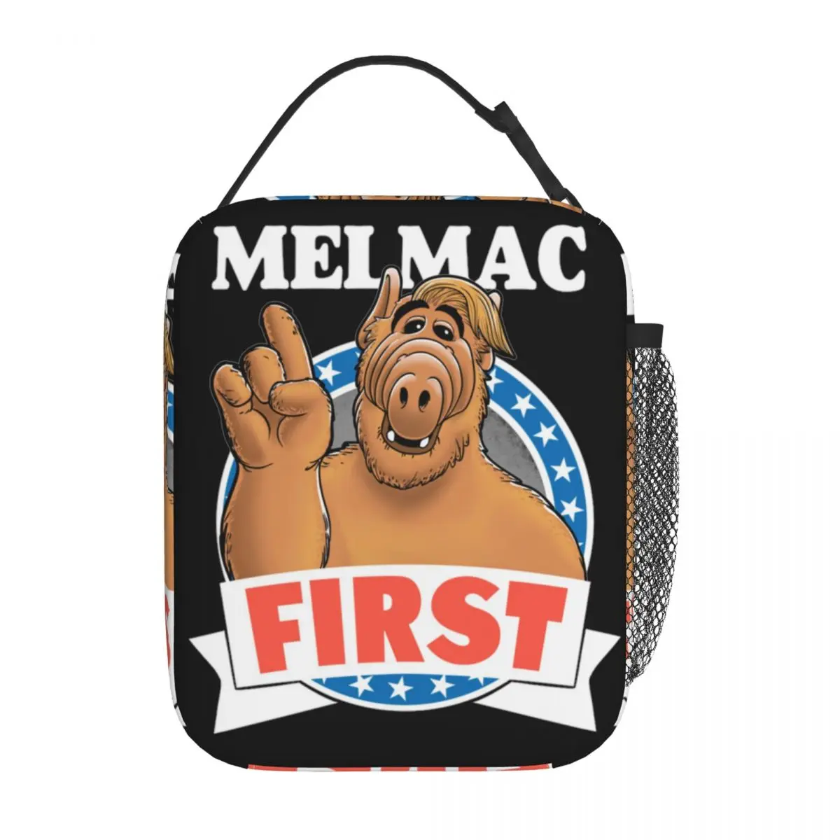 Alien Alf Melmac Planet Insulated Lunch Bags for Men Women Lunch Container Reusable Thermal Cooler Bento Box School
Alien Alf Melmac Planet Insulated Lunch Bags for Men Women Lunch Container Reusable Thermal Cooler Bento Box School