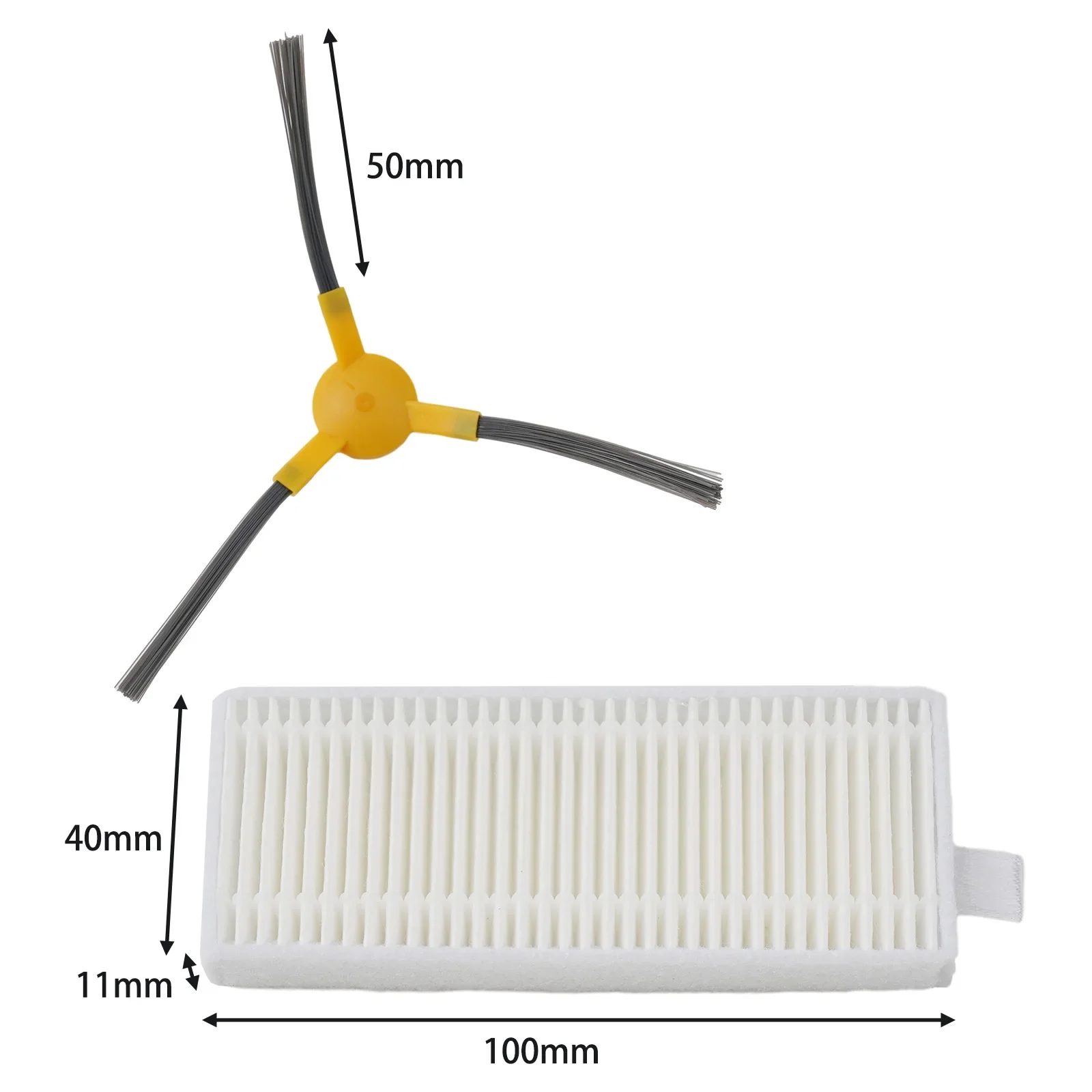 Accessories Side Brush Vacuum Cleaner Household Replaced Robotic 10pcs Side Brushes For Haier T550W High Quality
Accessories Side Brush Vacuum Cleaner Household Replaced Robotic 10pcs Side Brushes For Haier T550W High Quality