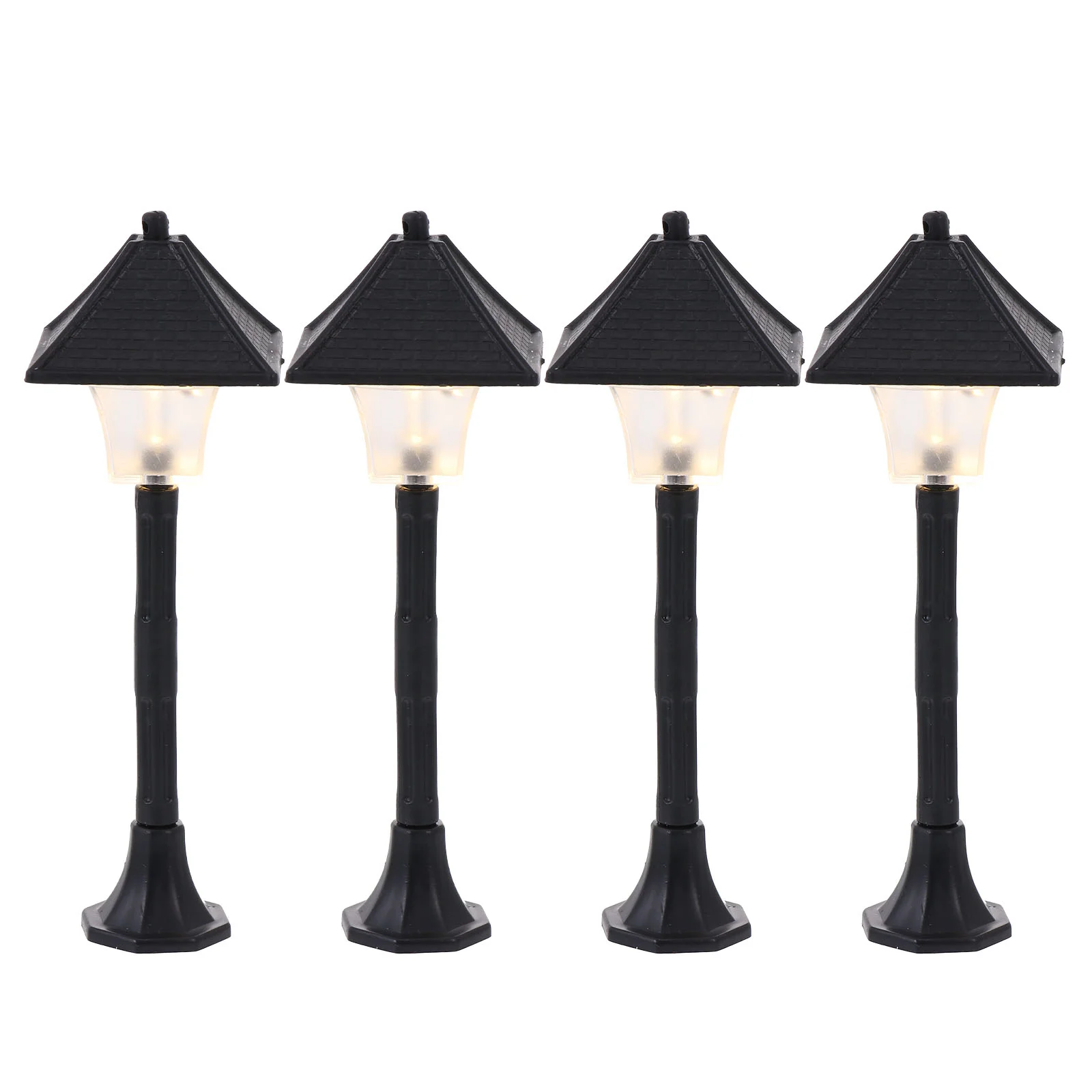 4 Pcs Accessories Plastic Street Lamp Model Plant Decor Mini Light Pvc Dollhouse Miniature Lantern
4 Pcs Accessories Plastic Street Lamp Model Plant Decor Mini Light Pvc Dollhouse Miniature Lantern