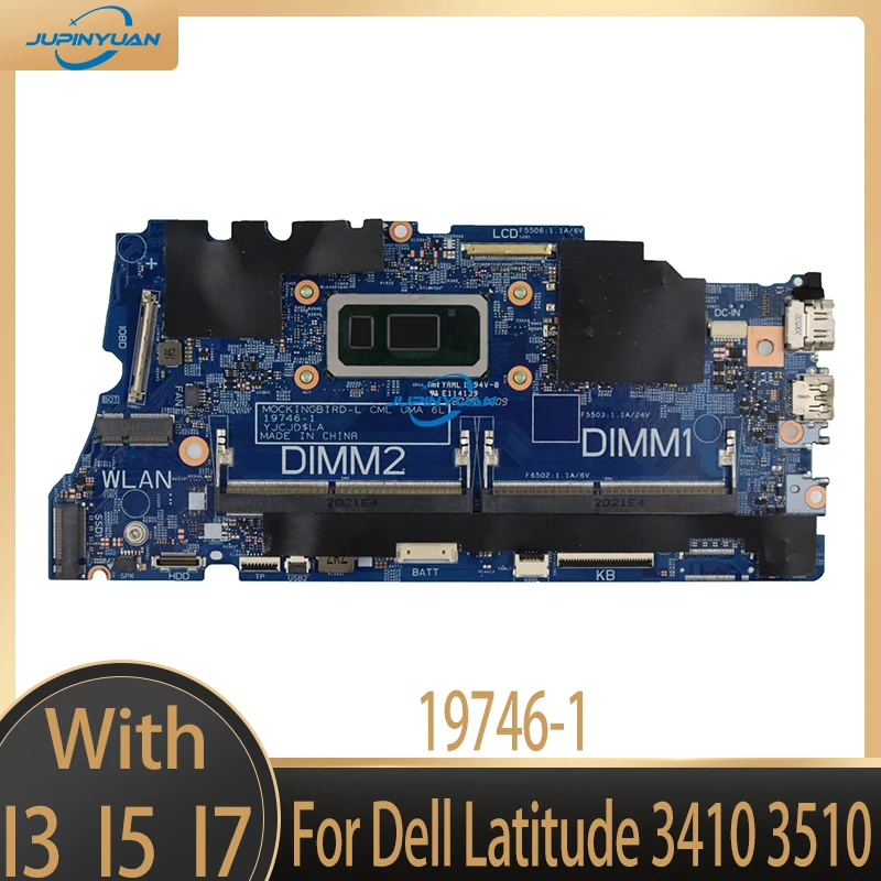 Материнская плата для ноутбука Dell Latitude 3410 3510, 19746-1 с центральным процессором I3-10110U I5-10210U 100%, протестирована, полностью работает
Материнская плата для ноутбука Dell Latitude 3410 3510, 19746-1 с центральным процессором I3-10110U I5-10210U 100%, протестирована, полностью работает