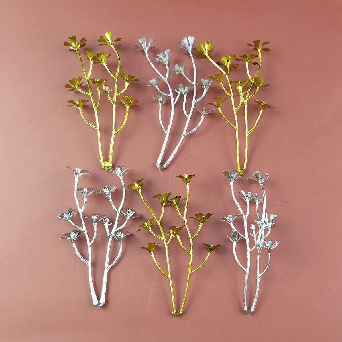10Pcs Gold Silver Artificial Flowers Home Garden Decoration Bouquet Christmas Party Wedding Decoration Fake Botany Grass Gifts
10Pcs Gold Silver Artificial Flowers Home Garden Decoration Bouquet Christmas Party Wedding Decoration Fake Botany Grass Gifts