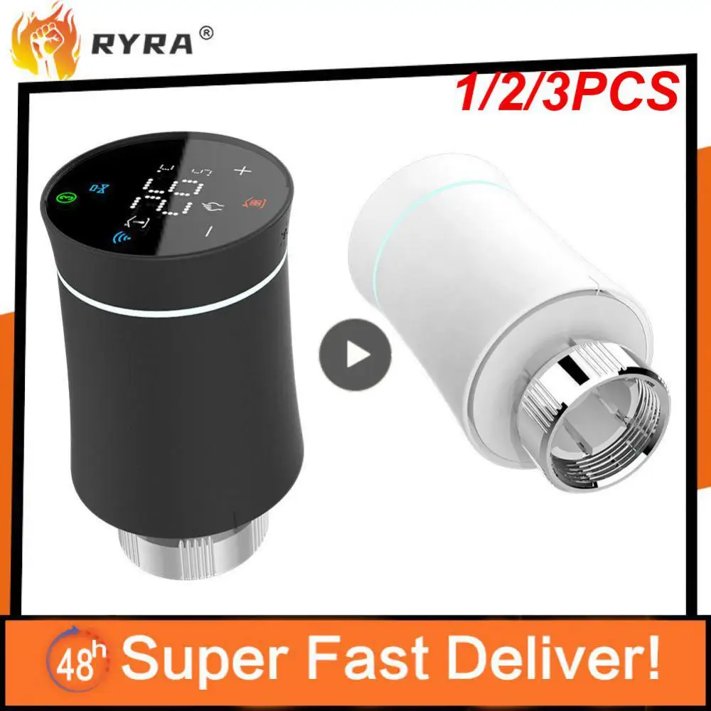 1/2/3PCS Zigbee3.0 Smart Thermostat Programmable Trv Temperature Controller Voice Control Wireless Remote Control
1/2/3PCS Zigbee3.0 Smart Thermostat Programmable Trv Temperature Controller Voice Control Wireless Remote Control