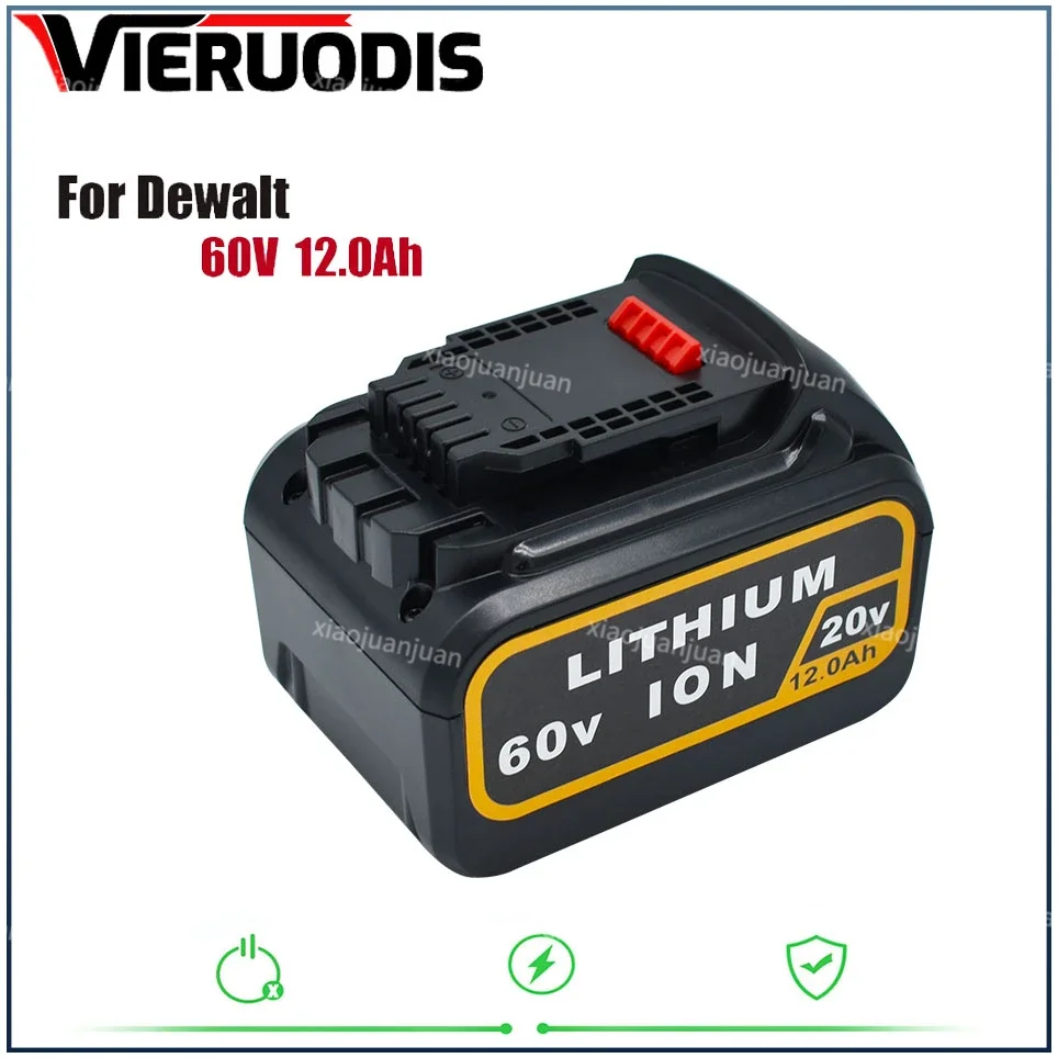 

NEW12.0Ah 20V 60V MAX Replacement Battery for Dewalt DCB606 DCB609 DCB205 DCB204 DCB206 DCB209 Power Screwdriver Tools Batteries