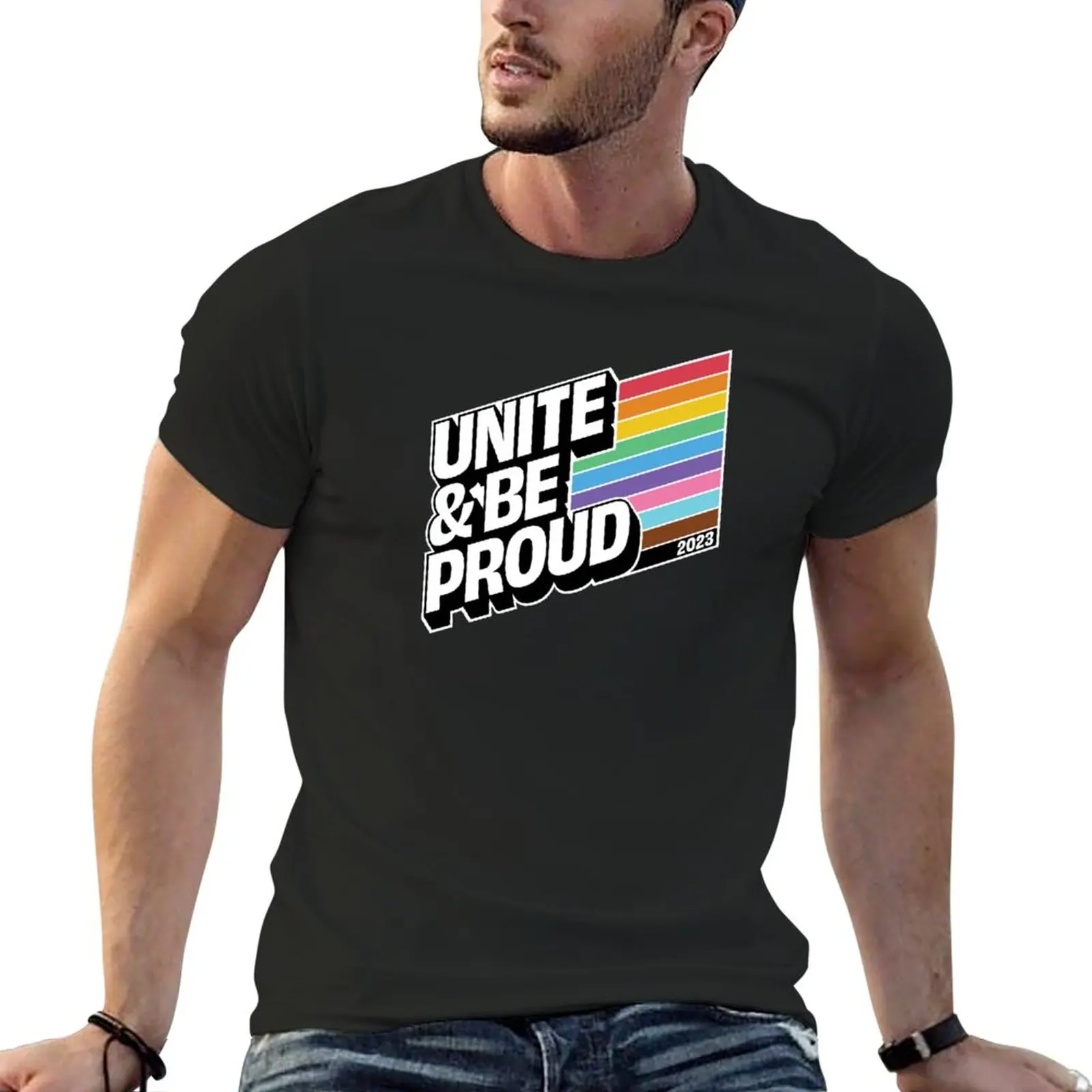 New Unite And Be Proud 2023 T-Shirt Aesthetic clothing graphic t shirts hippie clothes Short sleeve Short sleeve tee men 
New Unite And Be Proud 2023 T-Shirt Aesthetic clothing graphic t shirts hippie clothes Short sleeve Short sleeve tee men