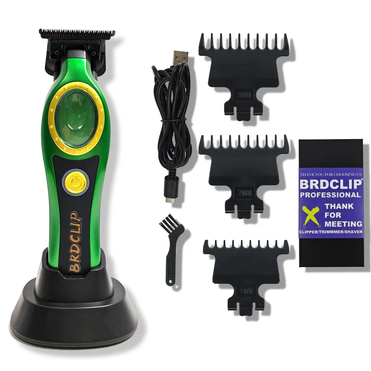 BRDCLIP BRD101 Professional Carving Gradient Hair Trimmer Barber Finish Electric Clipper with Charger Stand Hair Cutting Machine
BRDCLIP BRD101 Professional Carving Gradient Hair Trimmer Barber Finish Electric Clipper with Charger Stand Hair Cutting Machine