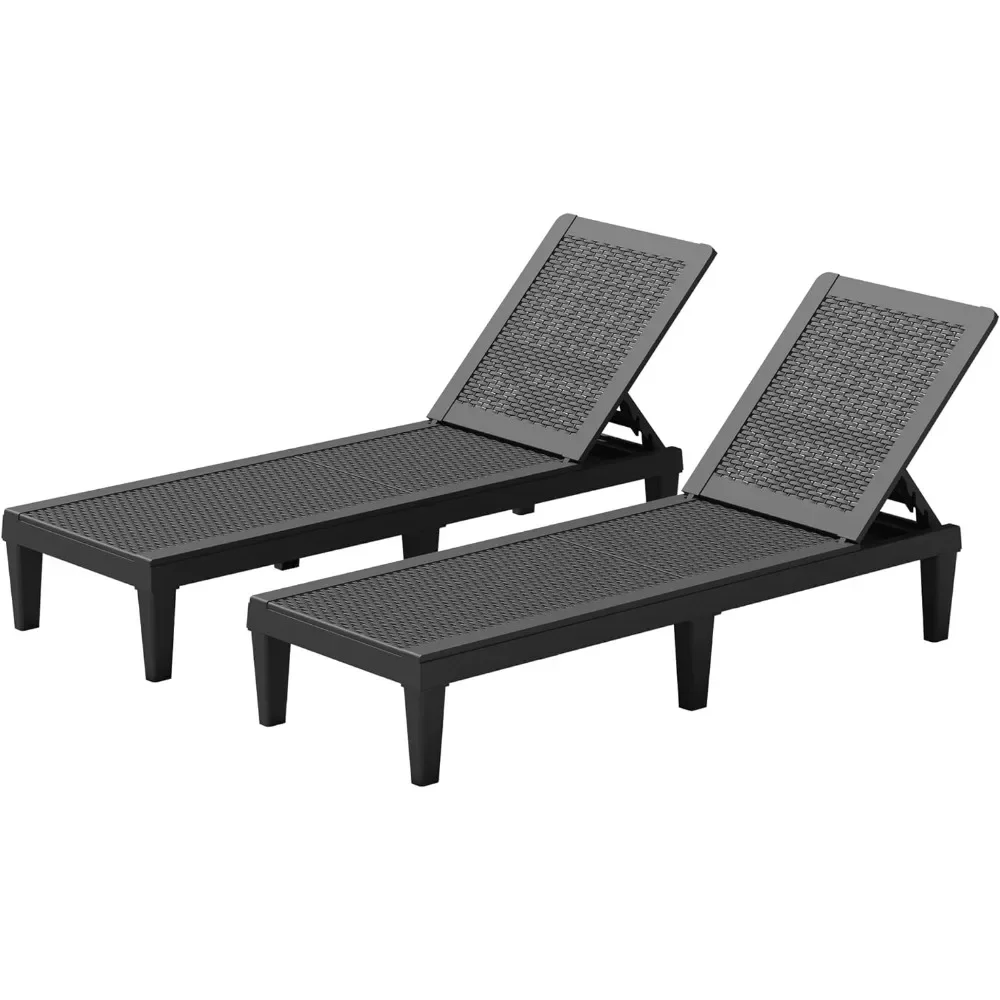 Waterproof PE Easy Assembly Relaxing Chair Outdoor Chaise Lounge Chairs Set of 2 With Adjustable Backrest Recliner Freight free
Waterproof PE Easy Assembly Relaxing Chair Outdoor Chaise Lounge Chairs Set of 2 With Adjustable Backrest Recliner Freight free