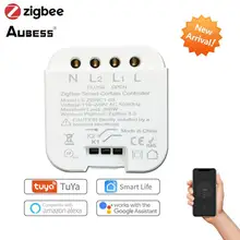 Tuya ZigBee Smart Life Curtain Switch Module Remote Control Blinds Roller Shutter App Timer Google Home Aelxa Echo Smart Home
Tuya ZigBee Smart Life Curtain Switch Module Remote Control Blinds Roller Shutter App Timer Google Home Aelxa Echo Smart Home