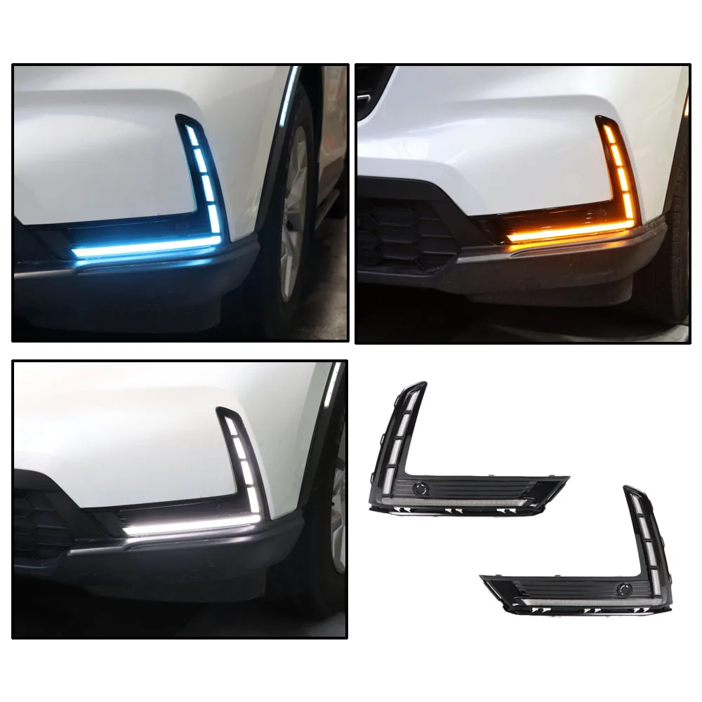 Светодиодные дневные ходовые огни, 12 В, Автомобильные светодиодные фары, передняя противотуманная фара, чехол с DRL для Honda светильник CRV 2021 2022 2023, автомобильные аксессуары
Светодиодные дневные ходовые огни, 12 В, Автомобильные светодиодные фары, передняя противотуманная фара, чехол с DRL для Honda светильник CRV 2021 2022 2023, автомобильные аксессуары