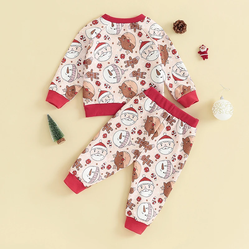 Newborn Christmas Clothes Baby Boy Girl Letter Print Sweatshirt and Elastic Waist Pants 2Pcs Infant Fall Outfits
Newborn Christmas Clothes Baby Boy Girl Letter Print Sweatshirt and Elastic Waist Pants 2Pcs Infant Fall Outfits