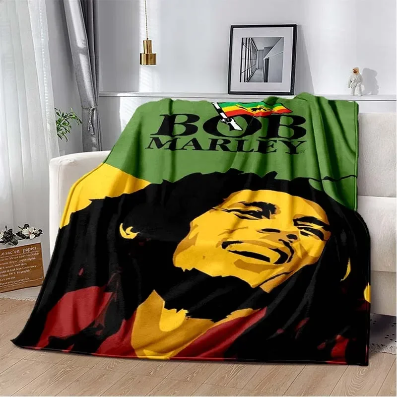 Bob Marley Pattern Blanket Flannel Breathable Warm Throw Blankets for Bedding Travel Bedroom Soft Throws Home Decor
Bob Marley Pattern Blanket Flannel Breathable Warm Throw Blankets for Bedding Travel Bedroom Soft Throws Home Decor
