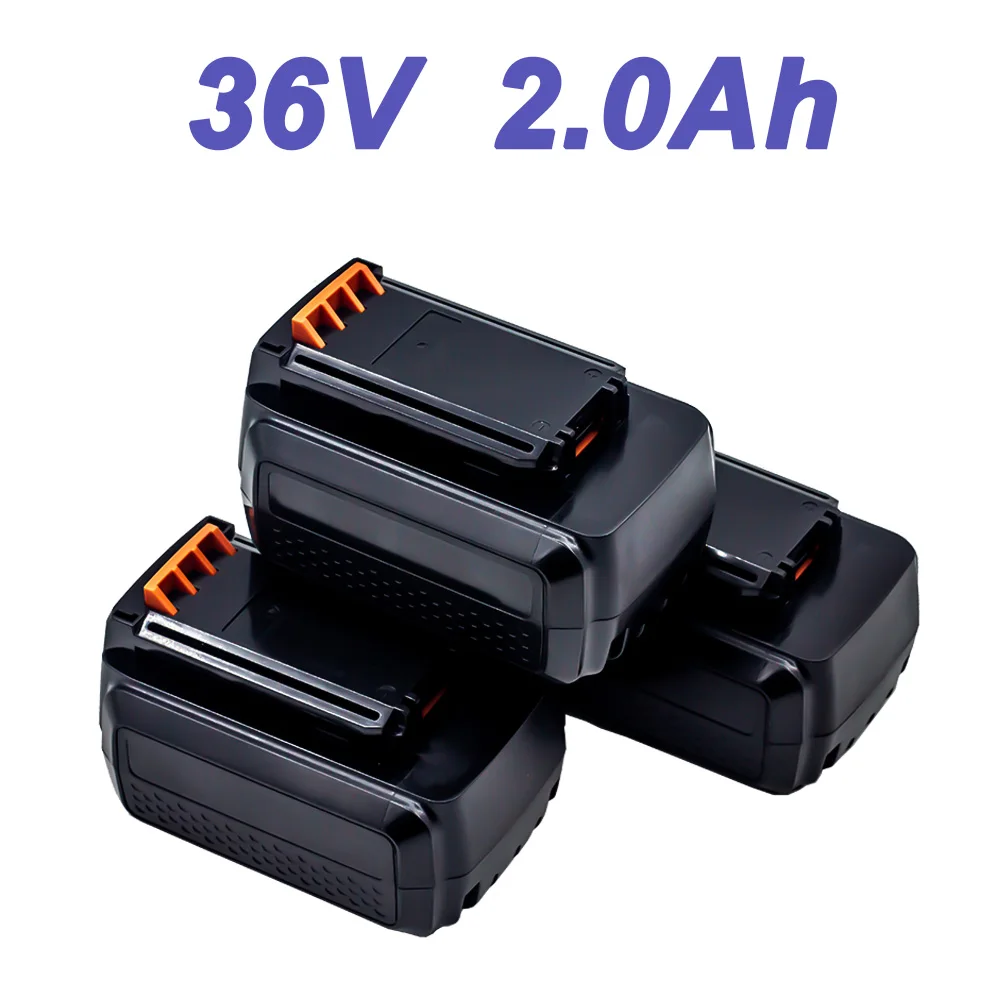 Newest Rechargeable 2.0Ah Battery for Black&Decker 36V Tool Battery Replacement with LED Light for FSB12 FS120B A1712 HP12K
Newest Rechargeable 2.0Ah Battery for Black&Decker 36V Tool Battery Replacement with LED Light for FSB12 FS120B A1712 HP12K