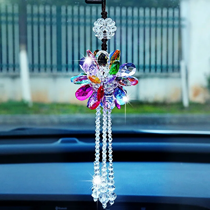 Car Hanging Ornaments Auto Beautiful Crystal Hanging Pendant Rear View Mirror Car Decoration Car Styling Accessories
Car Hanging Ornaments Auto Beautiful Crystal Hanging Pendant Rear View Mirror Car Decoration Car Styling Accessories
