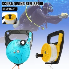 Scuba Diving Reel with Thumb Stopper Handle 150ft Line SMB Reel for Wreck Exploration Recreational Diving Spearfishing
Scuba Diving Reel with Thumb Stopper Handle 150ft Line SMB Reel for Wreck Exploration Recreational Diving Spearfishing