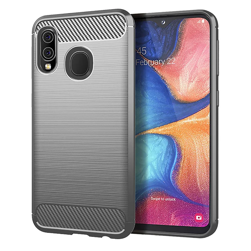 Shockproof Fitted Silicone Cases for Samsung A20e Fashion Carbon Fiber Case for Samsung Galaxy Jean2 Soft Cover Coque Fundas
Shockproof Fitted Silicone Cases for Samsung A20e Fashion Carbon Fiber Case for Samsung Galaxy Jean2 Soft Cover Coque Fundas
