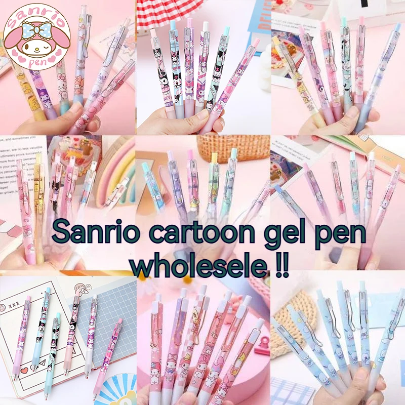 Новинка мультяшная гелевая ручка Sanrio 10/20 шт. милые канцелярские принадлежности для учеников принадлежности для письма черная ручка для пресса 0,5 мм Школьные принадлежности оптовая продажа
Новинка мультяшная гелевая ручка Sanrio 10/20 шт. милые канцелярские принадлежности для учеников принадлежности для письма черная ручка для пресса 0,5 мм Школьные принадлежности оптовая продажа
