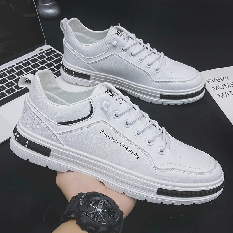 Men's Shoes Spring and Autumn New Men's Trend Work Clothes Small White Shoes Casual Sports Shoes Men's Thick Soled Board Shoes
Men's Shoes Spring and Autumn New Men's Trend Work Clothes Small White Shoes Casual Sports Shoes Men's Thick Soled Board Shoes