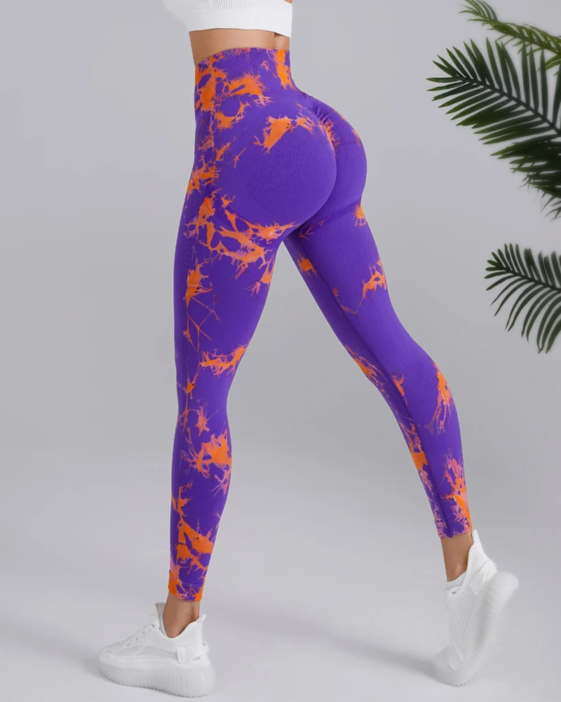 Tie-Dye Women's Pants Gym Yoga Leggings Fitness Sport Tights High Waist Elastic Breathable Hip Push Up Tights No T Line Pants
Tie-Dye Women's Pants Gym Yoga Leggings Fitness Sport Tights High Waist Elastic Breathable Hip Push Up Tights No T Line Pants