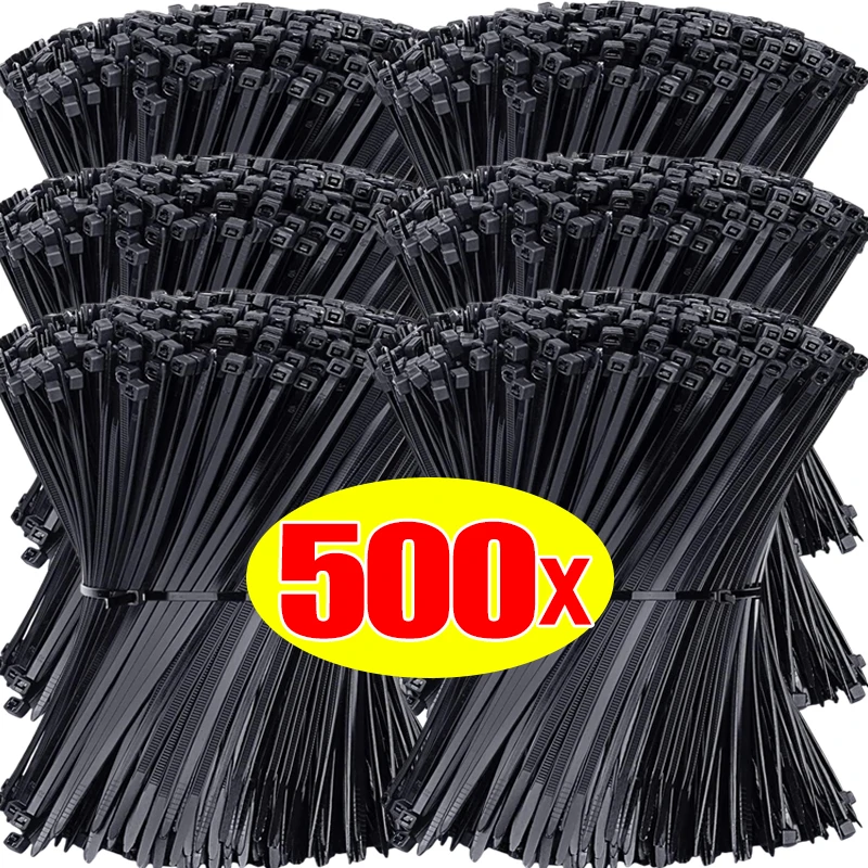 500/100Pcs Nylon Cable Ties Detachable Self-locking Cord Ties Straps Fastening Loop Reusable Wire Ties for Home Office Storage
500/100Pcs Nylon Cable Ties Detachable Self-locking Cord Ties Straps Fastening Loop Reusable Wire Ties for Home Office Storage