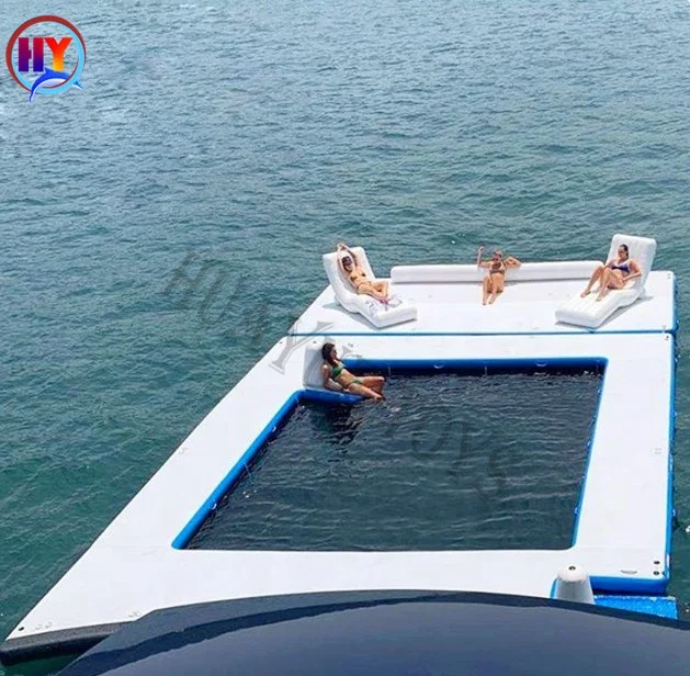 Portable Inflatable Floating Ocean Sea Swimming Pool with net/ inflatable yacht slide dock platform
Portable Inflatable Floating Ocean Sea Swimming Pool with net/ inflatable yacht slide dock platform