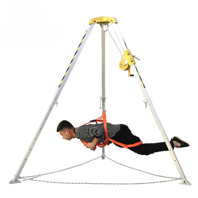 Rescue tripod fire portable tripod aluminum alloy tripod limited space operation support SJY-10
Rescue tripod fire portable tripod aluminum alloy tripod limited space operation support SJY-10