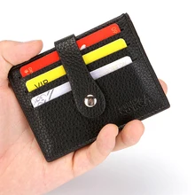 Litchi Pattern Men's Hasp Card Bag Coin Purse Texture Pu Card Holder Korean Style Card Holder Men's Card Holder Buckle Wallet
Litchi Pattern Men's Hasp Card Bag Coin Purse Texture Pu Card Holder Korean Style Card Holder Men's Card Holder Buckle Wallet