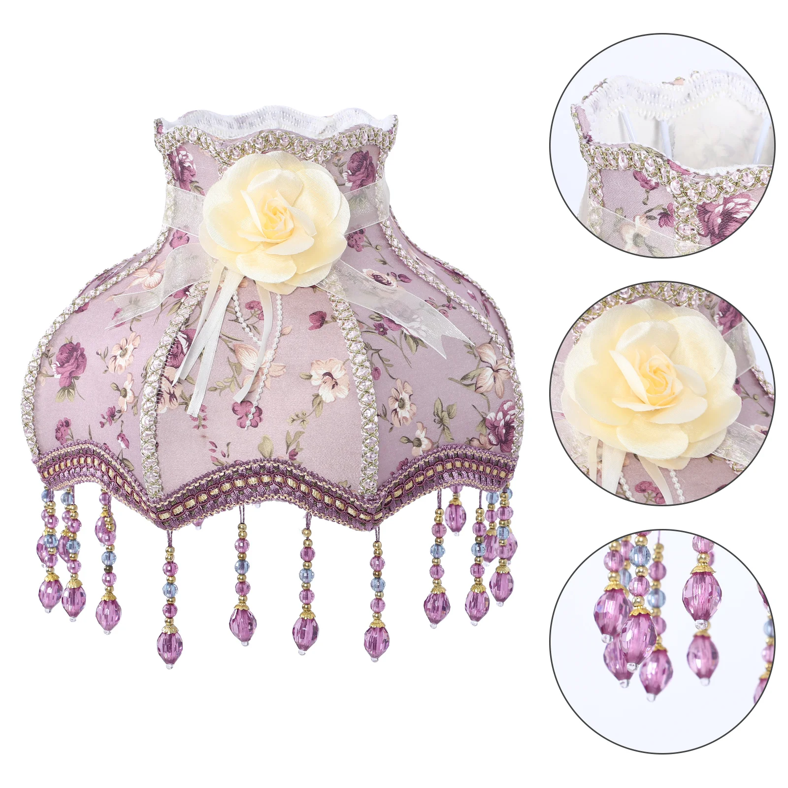 Printed Princess Lampshade Light Accessories for Wall Vintage Pendant Rural Cover Cloth Accessory Scallops
Printed Princess Lampshade Light Accessories for Wall Vintage Pendant Rural Cover Cloth Accessory Scallops