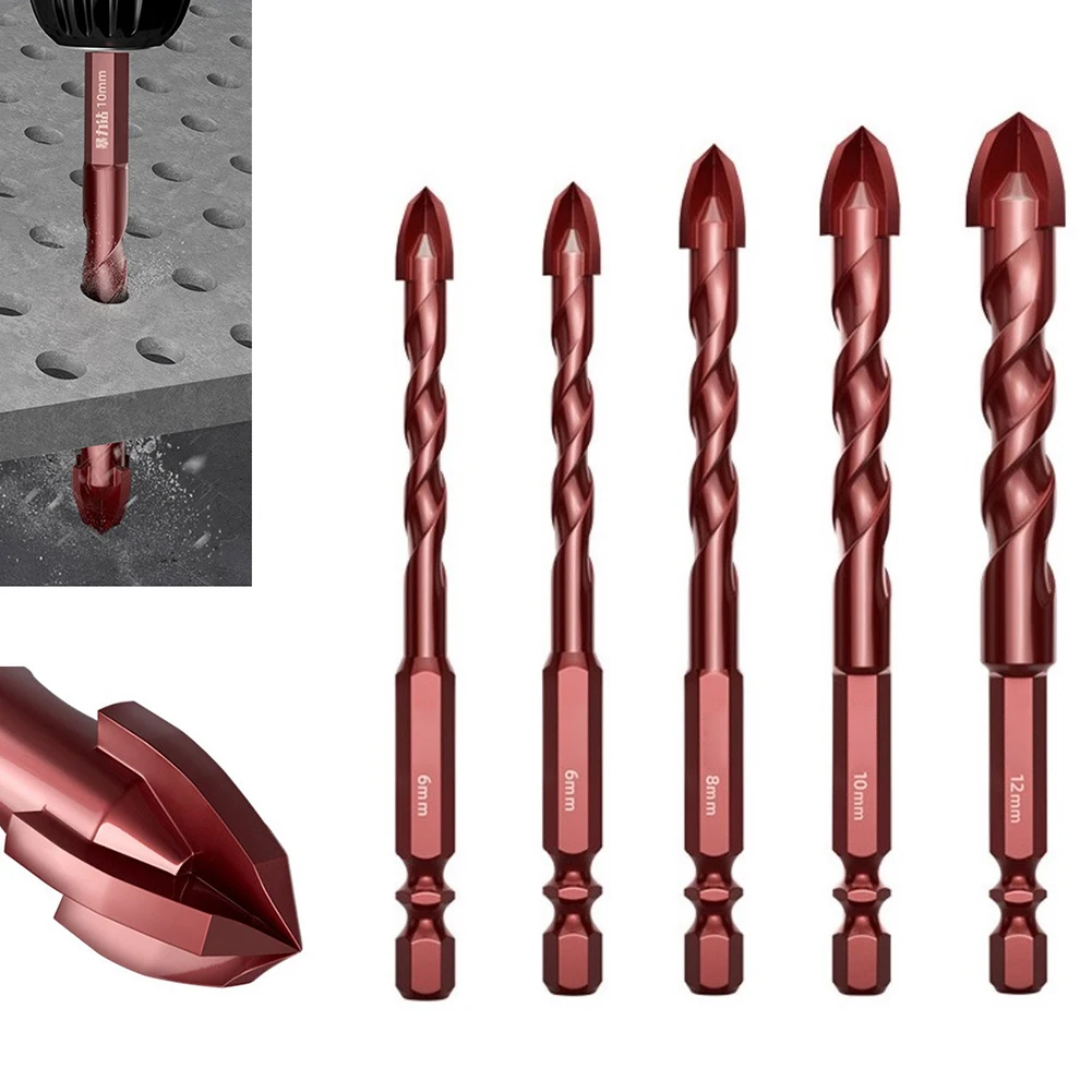 5pcs Steel Alloy Eccentric Drill Precision Drilling 6/8/10/12mm Glass Tile Ceramic Hole Opener Punching Rock Triangle Drill Bit
5pcs Steel Alloy Eccentric Drill Precision Drilling 6/8/10/12mm Glass Tile Ceramic Hole Opener Punching Rock Triangle Drill Bit
