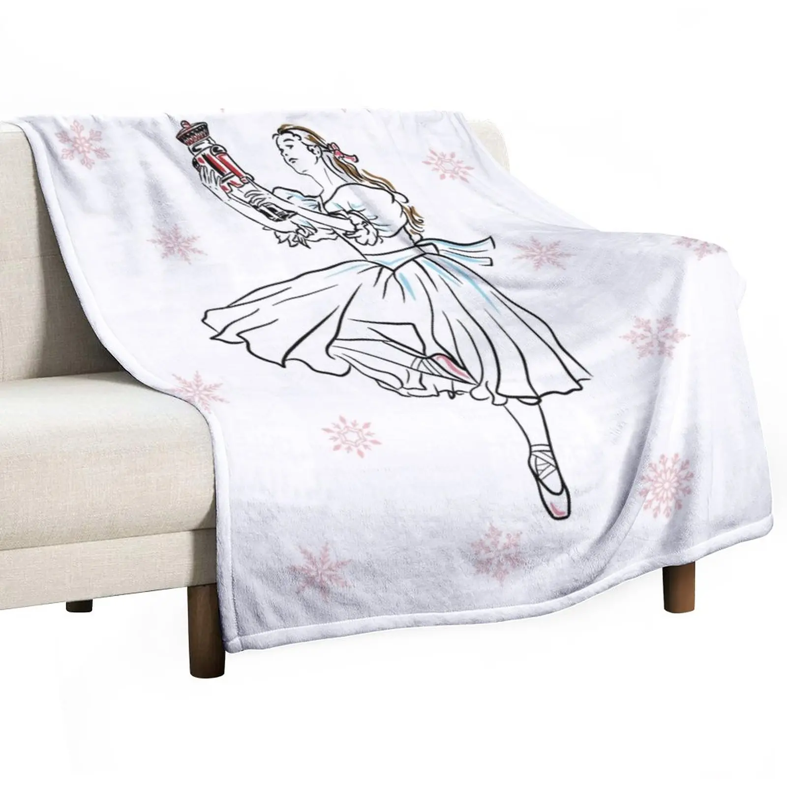 The Nutcracker Ballet and Clara Christmas Holiday Dance Throw Blanket Fluffy Soft Blankets Hairy Blankets
The Nutcracker Ballet and Clara Christmas Holiday Dance Throw Blanket Fluffy Soft Blankets Hairy Blankets