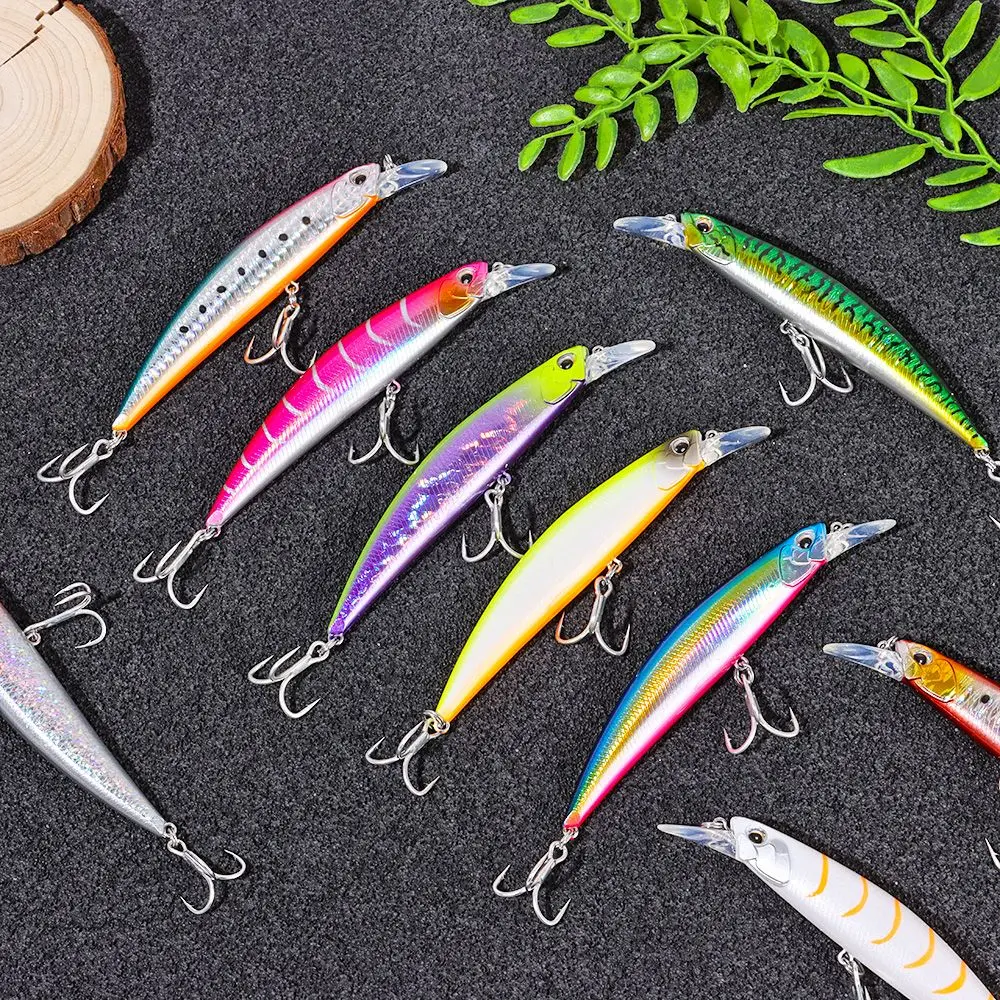 110MM 27G Useful Tackle Crankbaits Sinking Minnow Baits Long Casting Lure Minnow Lures Fish Hooks
110MM 27G Useful Tackle Crankbaits Sinking Minnow Baits Long Casting Lure Minnow Lures Fish Hooks