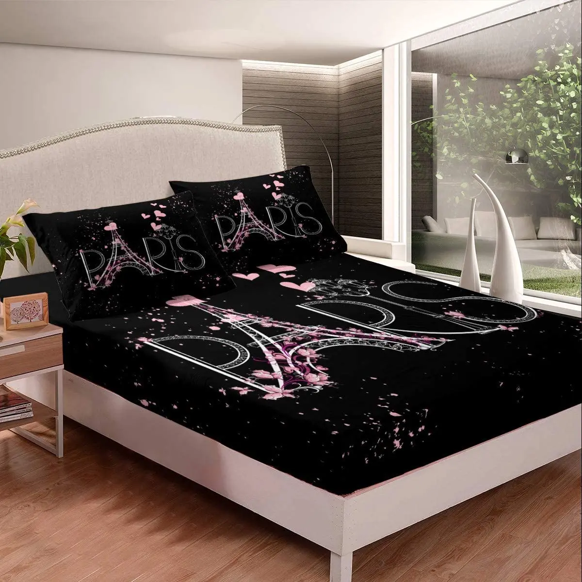 Комплект постельного белья с изображением Эйфелевой башни
Комплект постельного белья с изображением Эйфелевой башни