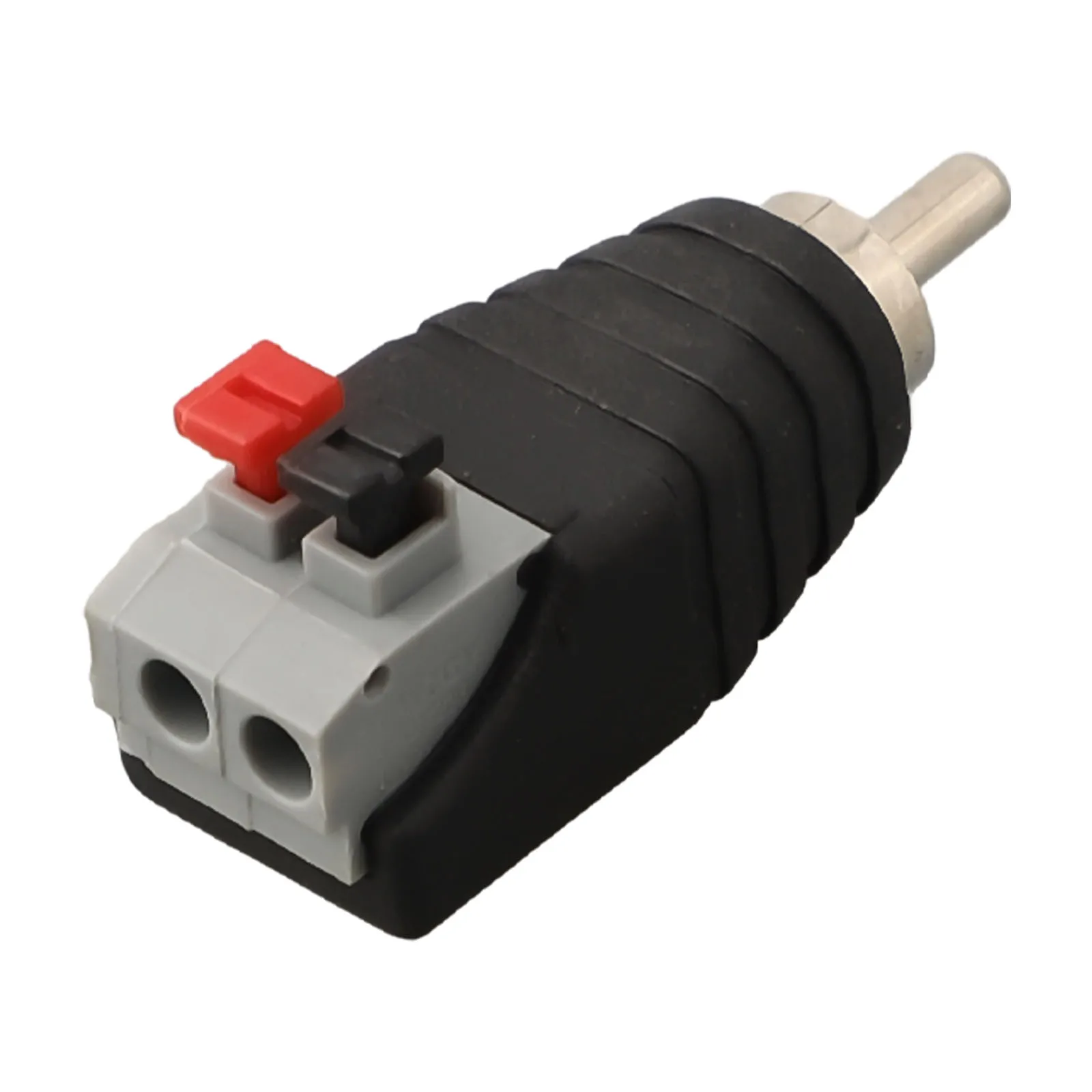 RCA Connector Speaker Wire A/V Cable To Audio Male Female RCA Connector Adapter Press Plug 200W Male Female Connector Singal
RCA Connector Speaker Wire A/V Cable To Audio Male Female RCA Connector Adapter Press Plug 200W Male Female Connector Singal