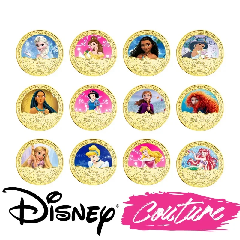 Disney Mermaid Action Figures Commemorative Coin Princess Snow White Series Student Trend Collection Children Birthday Gifts 
Disney Mermaid Action Figures Commemorative Coin Princess Snow White Series Student Trend Collection Children Birthday Gifts
