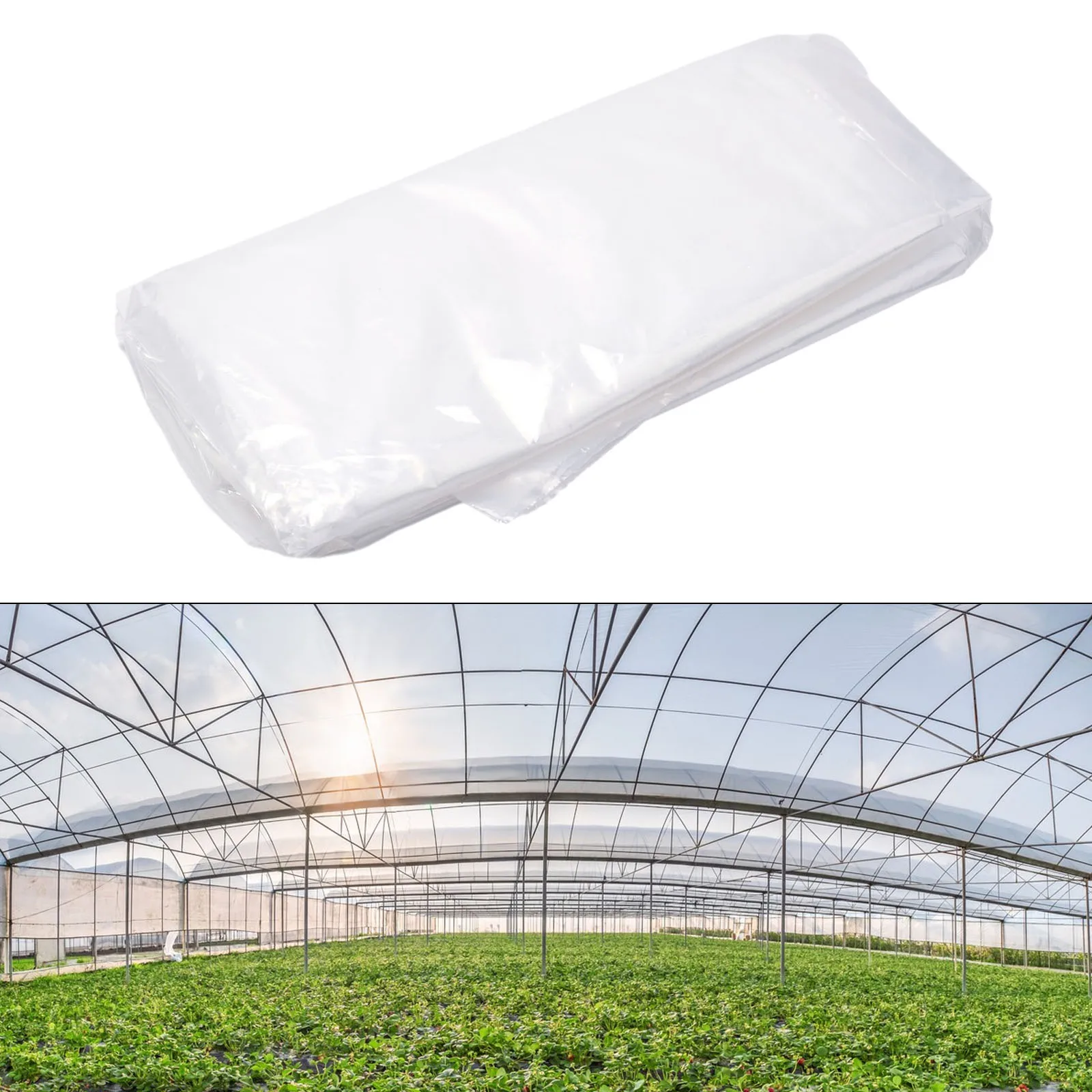 1pcs Durable Greenhouse Film Garden Cover Waterproof 0.04mm 2M*6M/2M*10M Cold Protection Foldable Protect Plants
1pcs Durable Greenhouse Film Garden Cover Waterproof 0.04mm 2M*6M/2M*10M Cold Protection Foldable Protect Plants