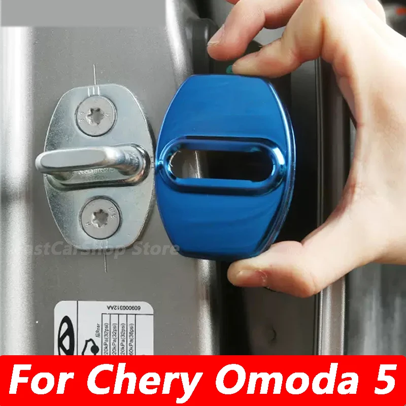 For Chery Omoda 5 2022 2023 Car Stainless Steel Door Lock Cover Protective Buckle Cover Latch Anti Rust Accessories
For Chery Omoda 5 2022 2023 Car Stainless Steel Door Lock Cover Protective Buckle Cover Latch Anti Rust Accessories