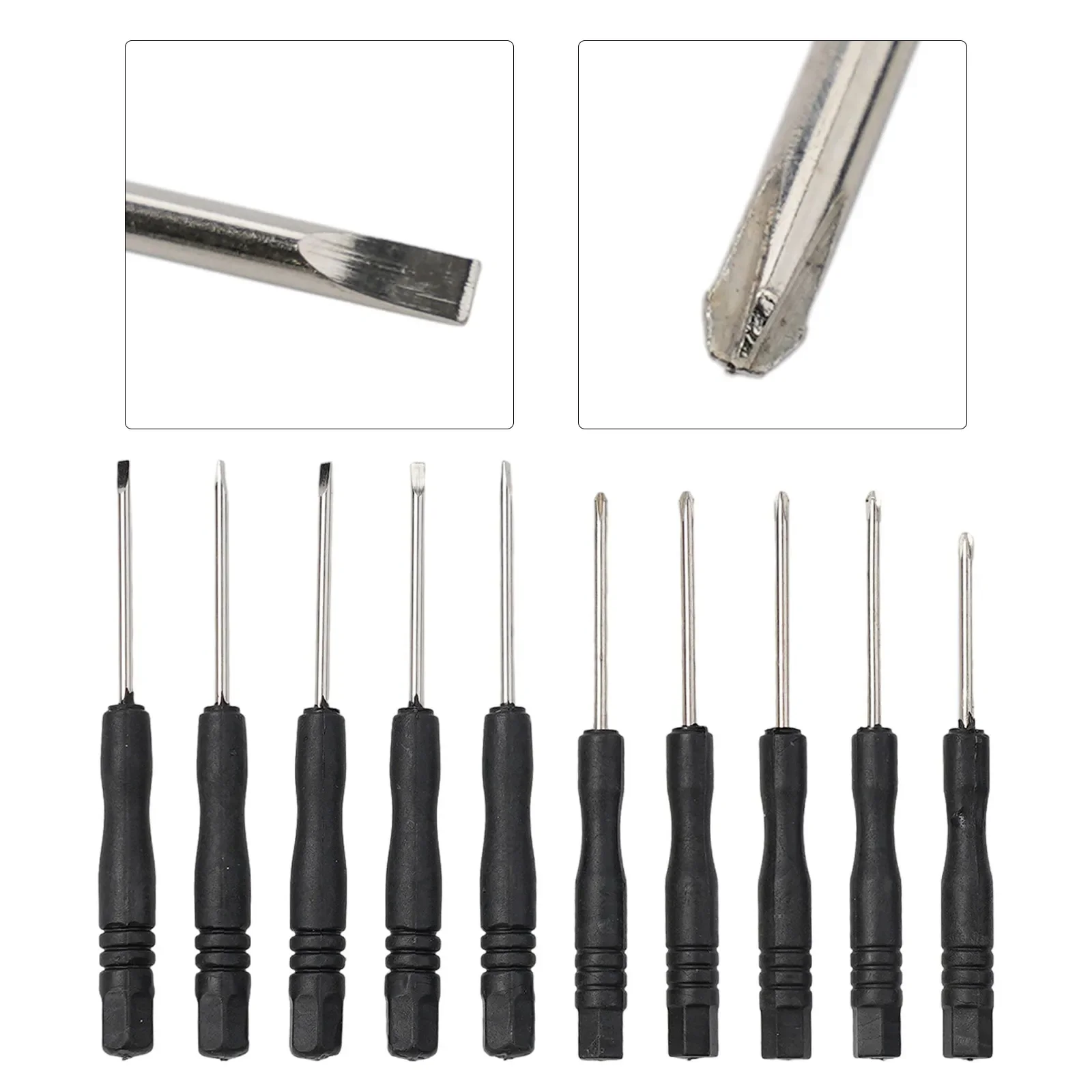10pcs Screwdriver 3.22'' Slotted Cross Head 2mm Bit Repairing Tool For Disassemble Toys Electronic Removal Manual Tools
10pcs Screwdriver 3.22'' Slotted Cross Head 2mm Bit Repairing Tool For Disassemble Toys Electronic Removal Manual Tools