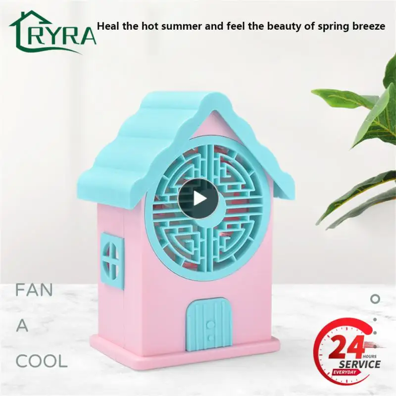 

Air Conditioning Creative Support Multiple Endurance Modes Mute Three Fan Blade Design Summer Supplies Electric Cooling Fan