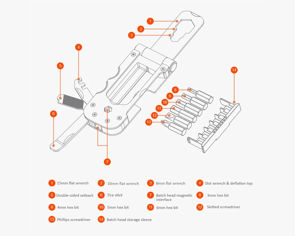 Xiaomi Nextool 6 In 1