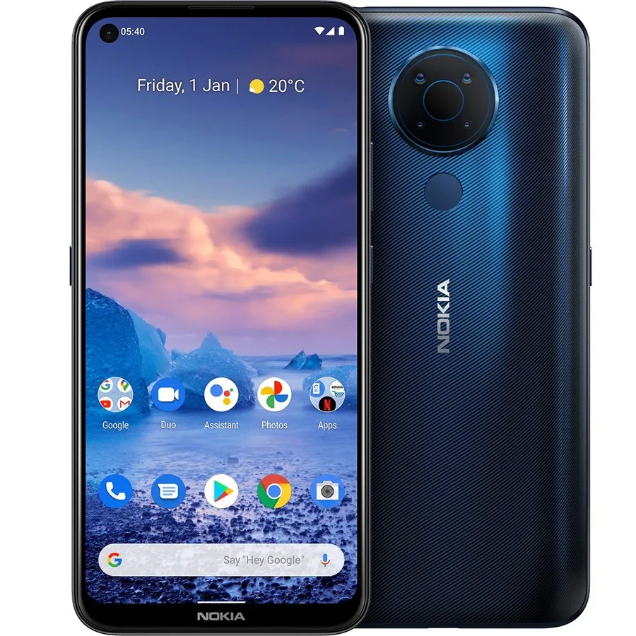 Origin Nokia 5.4 4GB 128GB 4G Smartphone 6.39 '' HD+Display 4000mAh Battery 48MP 1520×720 resolution
Origin Nokia 5.4 4GB 128GB 4G Smartphone 6.39 '' HD+Display 4000mAh Battery 48MP 1520×720 resolution