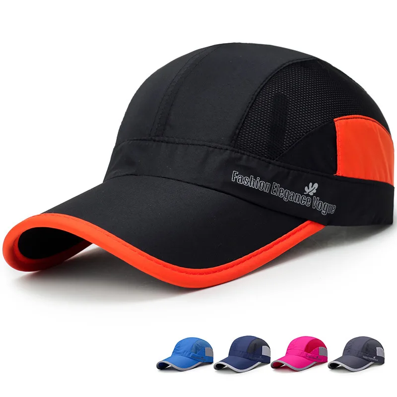 

Summer Women Light Snapback Adjustable Fashion Baseball Cap For Men Outdoor Sports Quick Dry Breathable Waterproof Sun Visor Hat