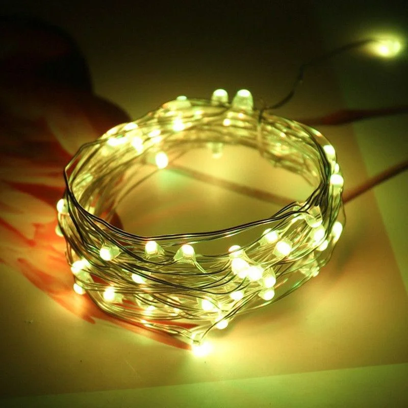 5/10M LED Fairy Light Garden Decor Light Christmas Decoration Wedding Party Decor Copper Wire String Lights Outdoor Holiday Lamp
5/10M LED Fairy Light Garden Decor Light Christmas Decoration Wedding Party Decor Copper Wire String Lights Outdoor Holiday Lamp