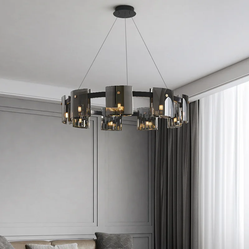 2022 NEW Modern LED Luxury Chandeliers Lighting Amber Smoky Glass Hanging Lamp Dining Living Room Bedroom Light Fixtures
2022 NEW Modern LED Luxury Chandeliers Lighting Amber Smoky Glass Hanging Lamp Dining Living Room Bedroom Light Fixtures