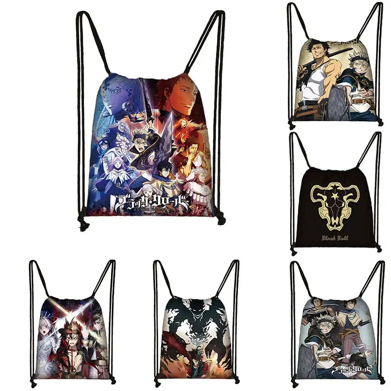 Anime Black Clover Backpack Manga Asta Drawstring Bags Casual Boys Girls Outdoor Travel Storage Bag Shoes Holder Book Bags Gift
Anime Black Clover Backpack Manga Asta Drawstring Bags Casual Boys Girls Outdoor Travel Storage Bag Shoes Holder Book Bags Gift