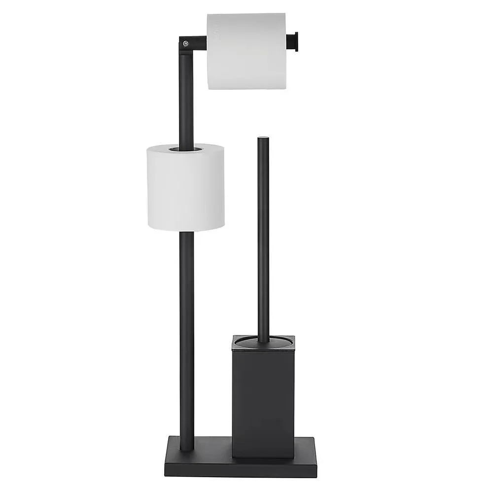 Stand metal rack freestanding series rivalta paper roll holder for with cleaning tool toilet brush holder
Stand metal rack freestanding series rivalta paper roll holder for with cleaning tool toilet brush holder