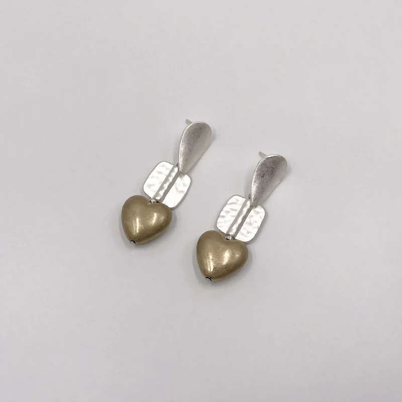

Suekees Goth Drop Earings Fashion Jewelry Pendientes Vintage Boho Long Earring Metal&Resin Bead Earrings For Women Accessories