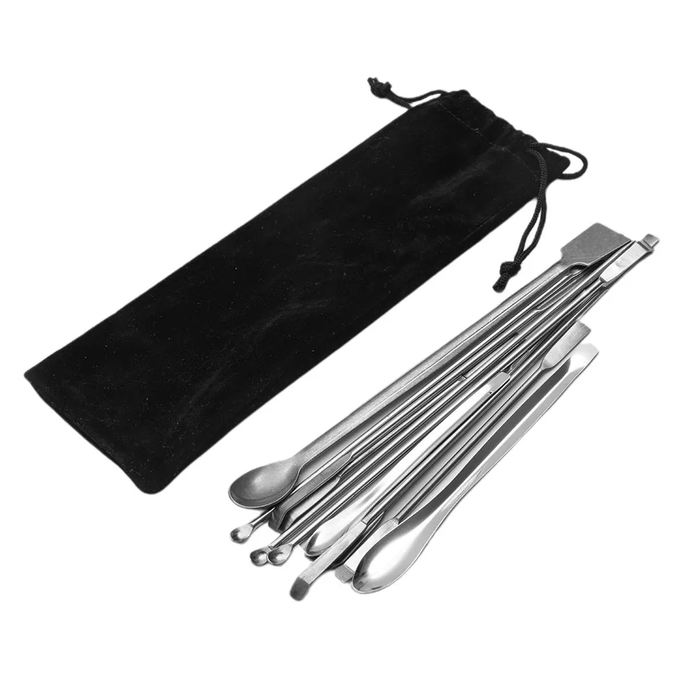 12pcs Laboratory Sampling Spoon Mixing Spat SW Silver Stainless Steel High Quality New Practical Sophisticated 
12pcs Laboratory Sampling Spoon Mixing Spat SW Silver Stainless Steel High Quality New Practical Sophisticated
